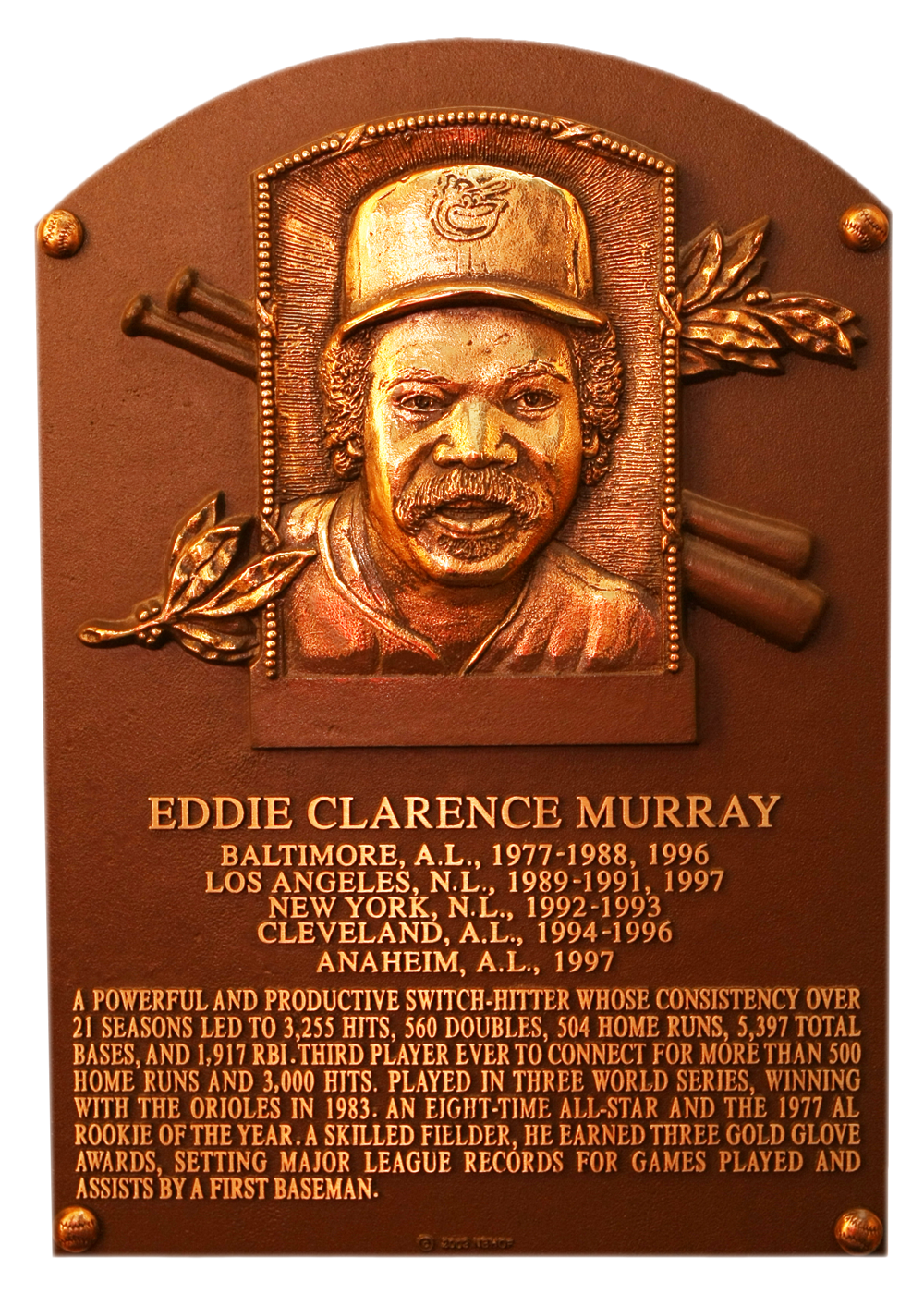 Murray, Eddie | Baseball Hall of Fame